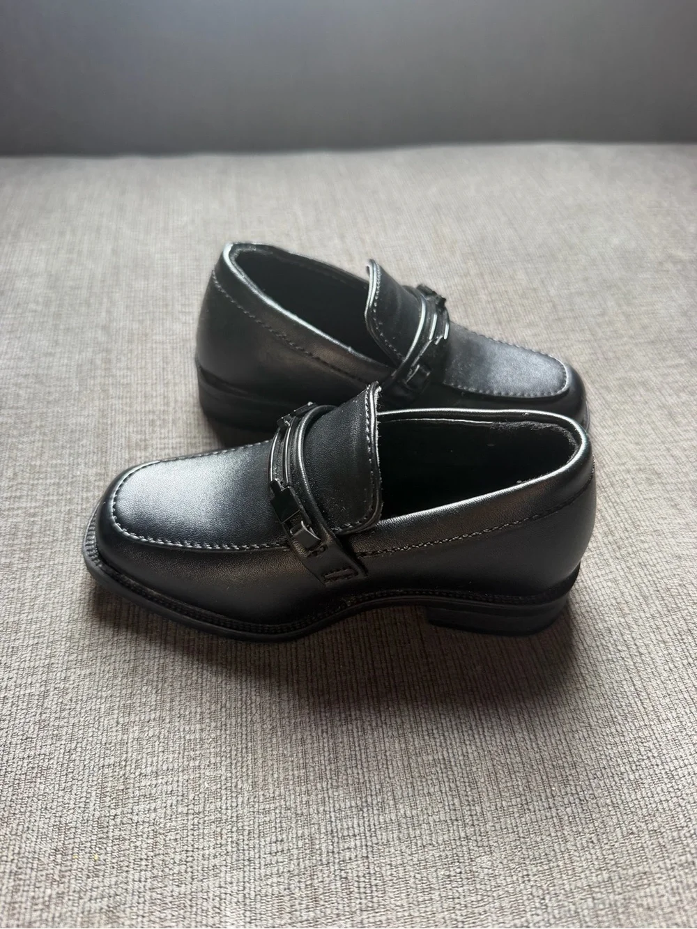 Classic Black toddler/baby Slip-On Loafers - Dress Casual Size 5C